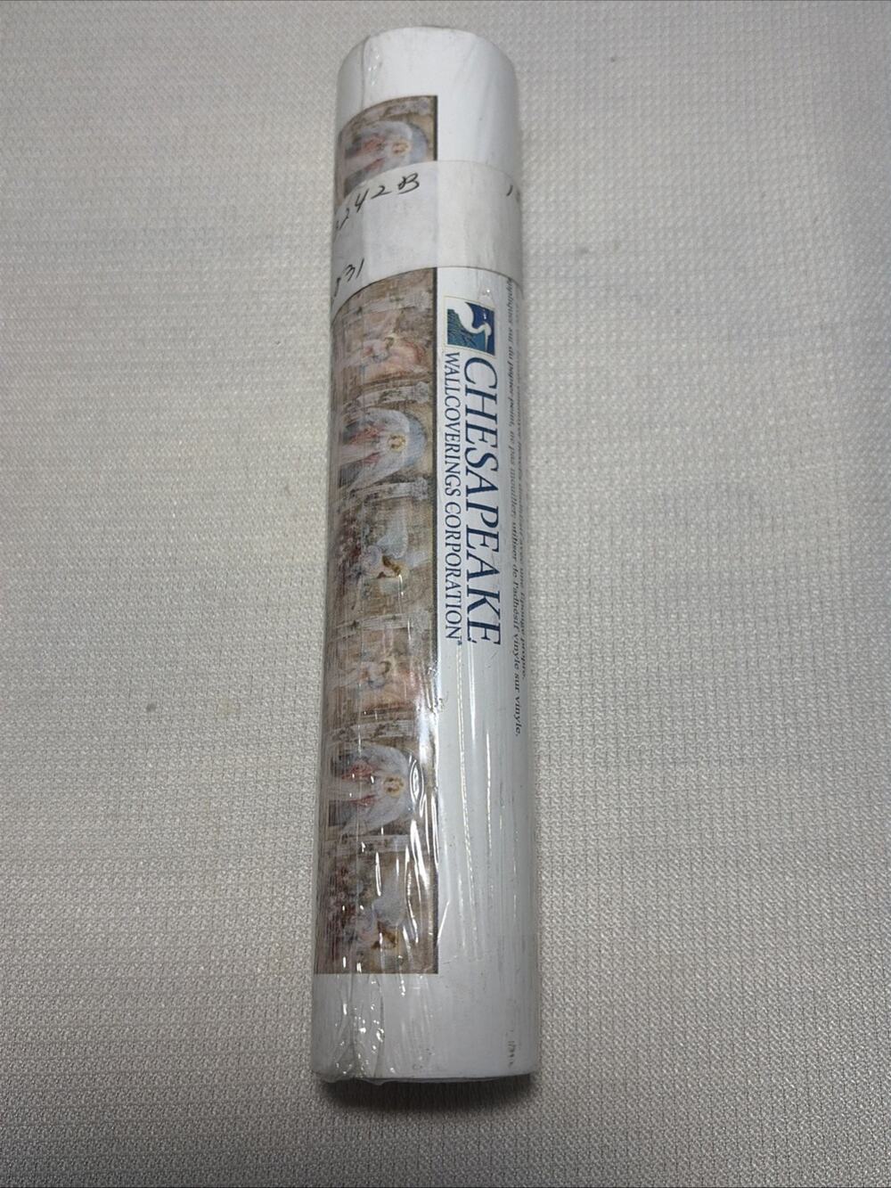 Vintage Chesapeake Wallpaper Border Faith & Family FF03242B Arch Scene 5 Yds NOS